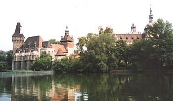 Schloss im Budapester Stadtpark