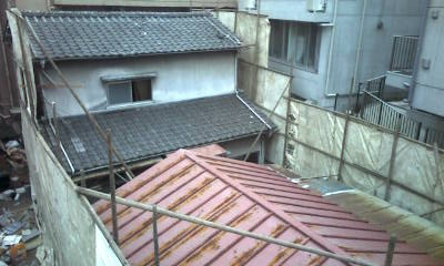Hinterhof in Ebisu