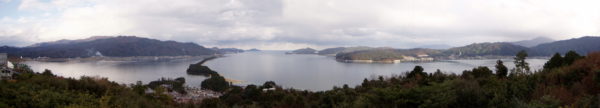 Panorama von Amanohashidate