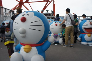 Fujio & Doraemon-Ausstellung am Tokyo Tower