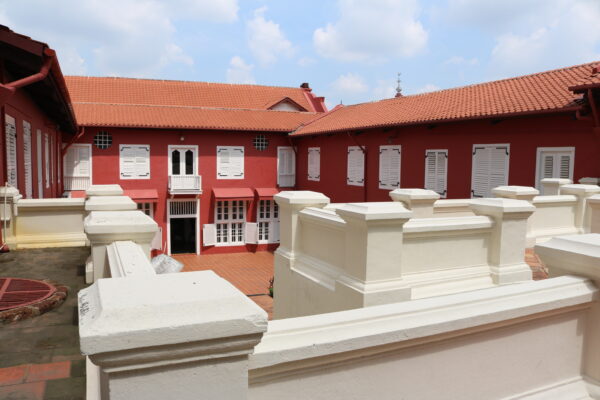 Detailansicht des Stadthuys von Malakka