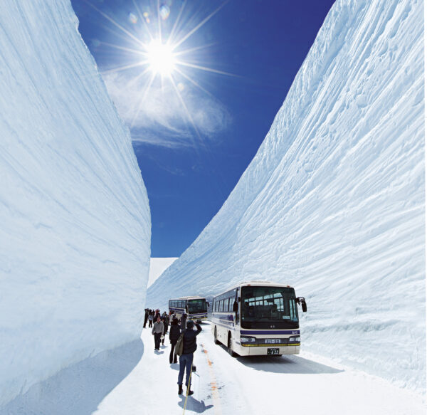 Die Tateyama Kurobe Alpenroute