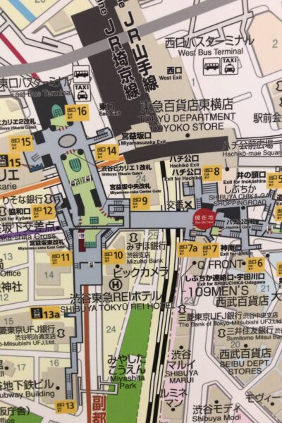Kinderspiel !? Umsteigen im Bahnhof Shibuya