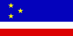 Die offizielle Flagge Gagausiens