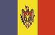 Flag of the Republic of Moldau