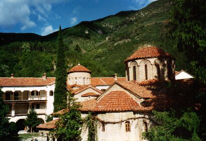 The main part of Bachkovo Monastery