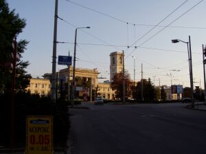 The old train station of Ruse