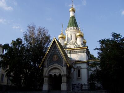 Sofia: The old Russian Church of St Nikolai