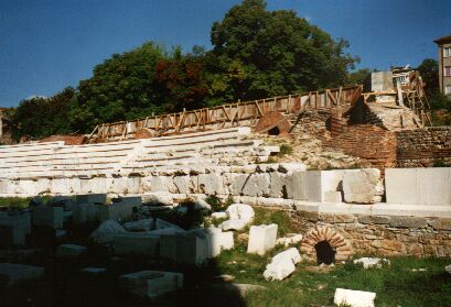Römische Ruinen in Stara Sagora