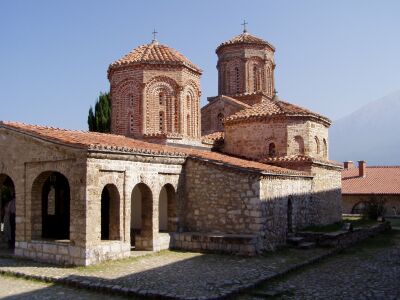 Kirche im Kloster Sveti Naum