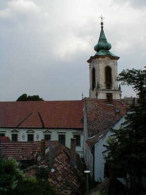 Blick auf die Altstadt von Szentendre