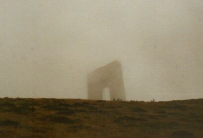 Monument auf dem Trojan-Pass