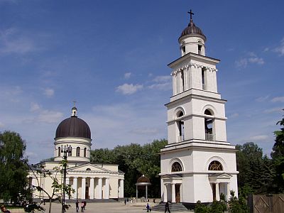 Der kleine, aber schöne Dom von Chisinau
