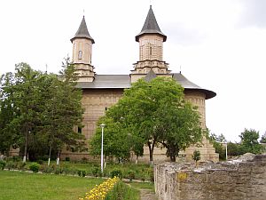Iasi: Recently rebuilt Galata Monastery