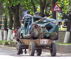 Transport in Rumaenien...