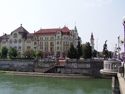 Oradea: A view over the river