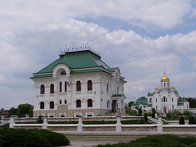 Frisch restaurierte Kirche in Tiraspol