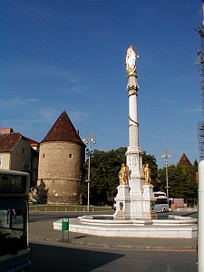 Mariensäule im Stadtteil Kaptol