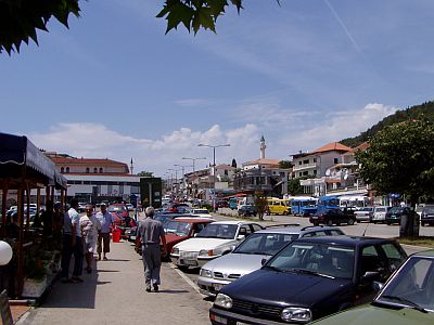 Im Stadtzentrum von Ulcinj