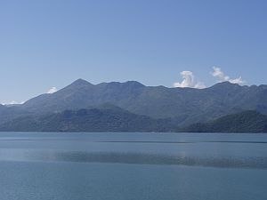 Landschaft am grossen Shkoder-See