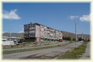 Stadt Sewan...Typisches, aus Tuff gebautes Haus