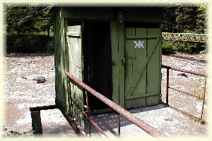 Toilette mit Naturspülung