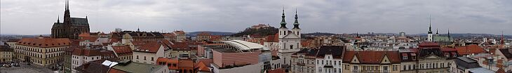 Panorama von Brno