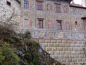 The castle of Cesky Krumlov