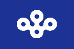 Flagge von Osaka-fu