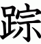 踪