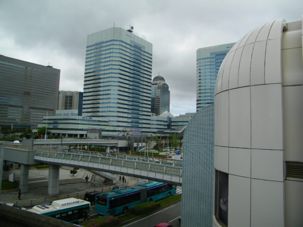 Kaihin Makuhari an der Küste der Bucht von Tokyo