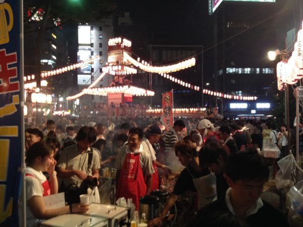 Bon-Odori in Ebisu