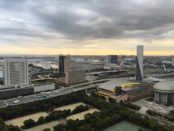 Blick über die Neulandinseln des Koto-Distrikts in Tokyo