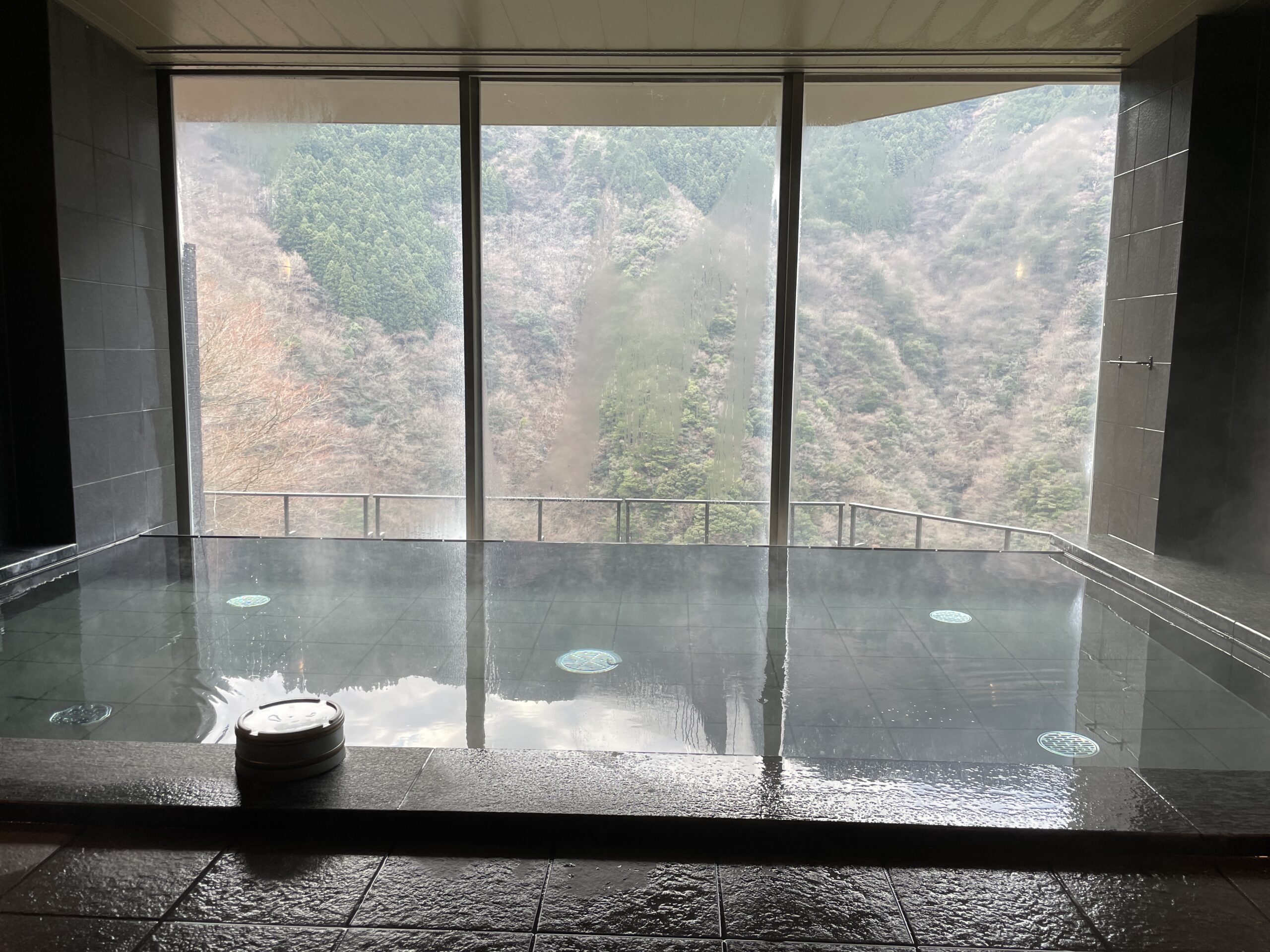 Heiße Quelle - hier im Iya-Tal in Tokushima, Insel Shikoku