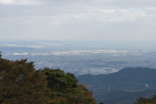 Blick auf die Shonan-Gegend Richtung Kamakura