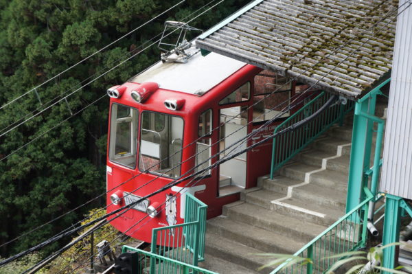 Kabelbahn zum Afuri-Schrein