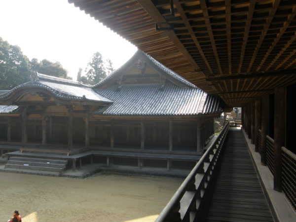 Im grandiosen Shoshazan-Tempel - Drehort von "Last Samurai"