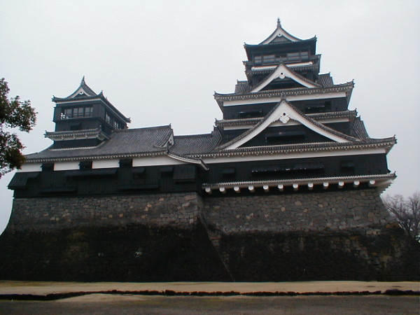 Donjon der Burg von Kumamoto