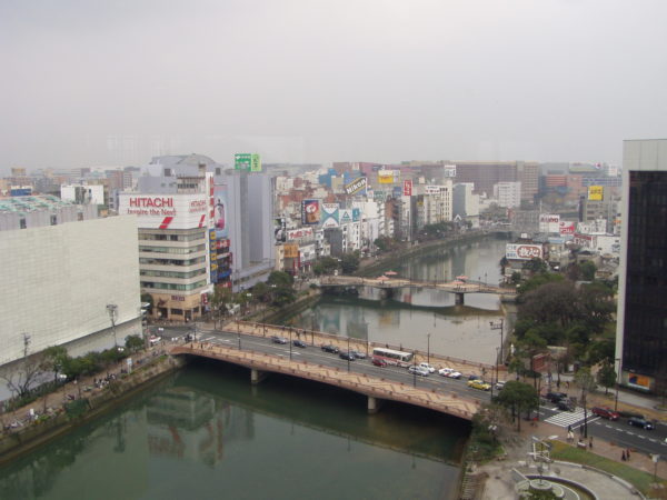 Nakasu und der Naka-gawa