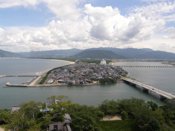 Blick auf die Umgebung von Karatsu