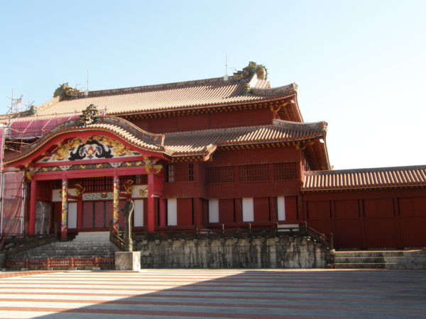 Burg Shuri - das Hauptgebäude des Palastes