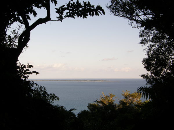 Blick auf die Insel Kudaka