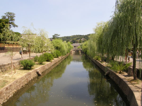 Kurashiki - einer der Kanäle im Bikan-Viertel