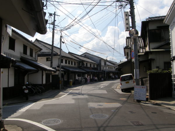 Altes Ryokan (Herberge) in Honmachi/Kurashiki