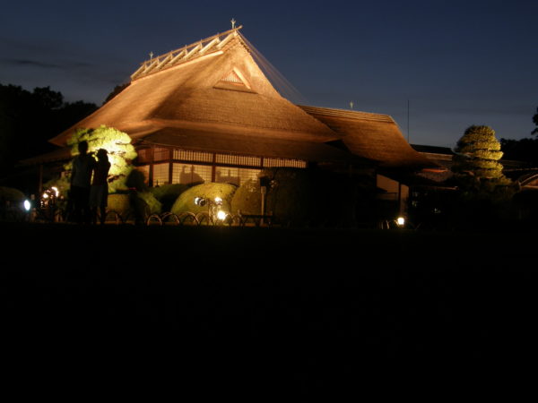 Kōrakuen bei Nacht