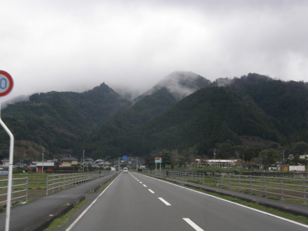 Landschaft bei Uwajima