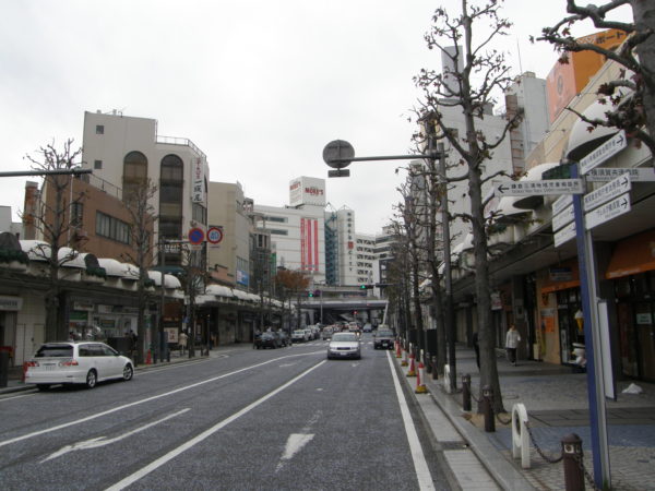 Im Stadtzentrum von Yokosuka