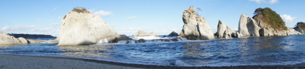 Der Strand bei Jōdo-ga-hama