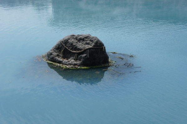 Mini-Heiligtum in einem Onsen