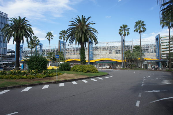 Der Hauptbahnhof von Miyazaki